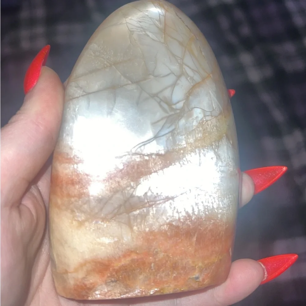 Peach moonstone - Picture 7 of 7